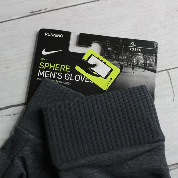 Nike Sphere Men's Running Gloves Size XL Dri-Fit - Picture 6 of 6